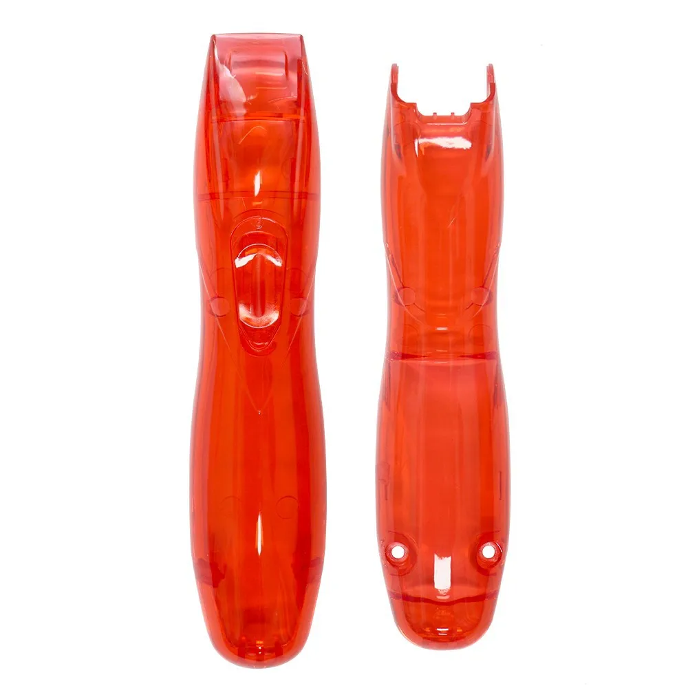 

Electric Hair Clipper Red Shell Electric Hair Clipper Modified Shell Upper and Lower Cover Haircut Accessories