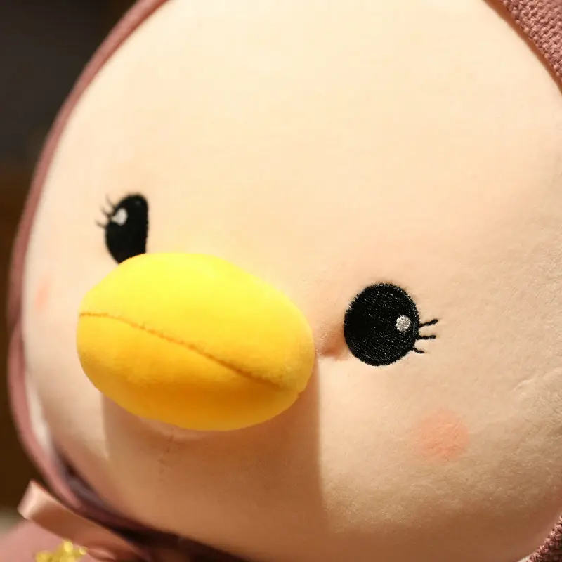 

Cloak Dressing Star Duck Plush Toy 30-65cm Stuffed Aniamls Cartoon Bow Tie Duck Doll toys Birthday Gigt for Children Xmas
