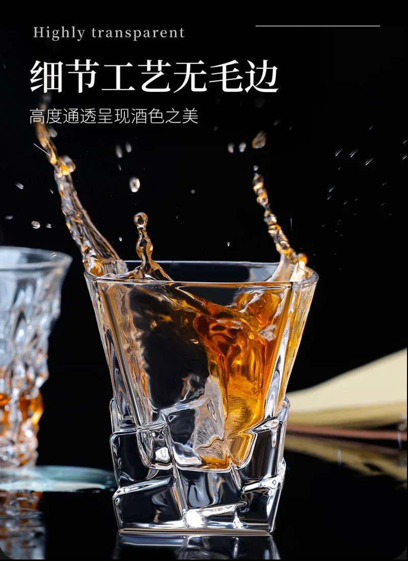 Европейский стиль стекло для виски домашнее бренди Водка бар дух пива