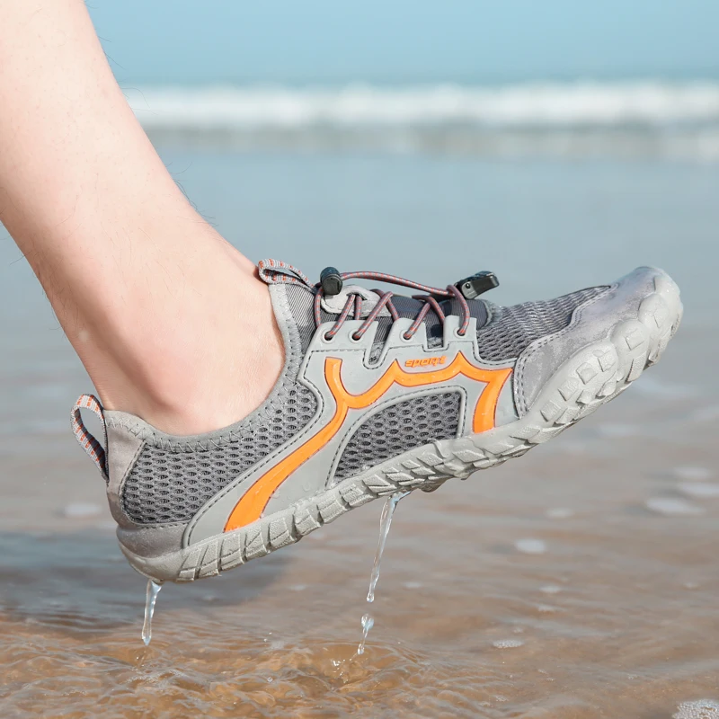 

New Wading Shoes Male Barefoot Five-finger Socks Water Swimming Shoes Breathable Hiking Wading Shoes Beach Outdoor Hiking Shoes