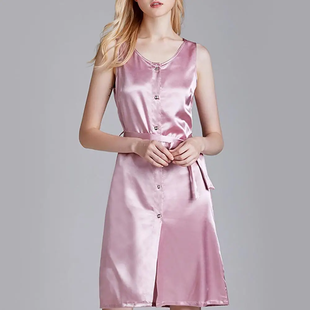 Сексуальная Ночная одежда для женщин платье модное атласное нижнее белье Babydoll