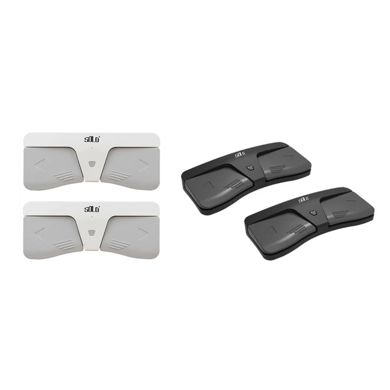 

solo 2PCS Bluetooth Foot Pedal Wireless Music Pedal for Guitar Violin Piano Music Sheet Flipping Musical Instrument
