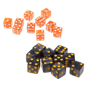 20 шт шесть сторонняя D6 кубики TRPG игрушки для DND MTG вечерние ролевая игра аксессуар подарок