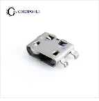 20 шт./партия Micro USB 5 Pin 30V 1.5A разъемы Женский Плоский порт терминал Джек хвост розетка электрическая вилка сварочная проволока адаптер
