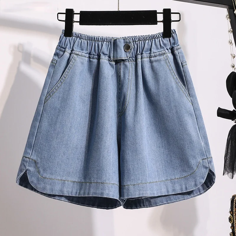 

harajuku vetement femme 2021 Summer women's denim shorts jeans women clothing loose ropa mujer short femme plus size jean shorts