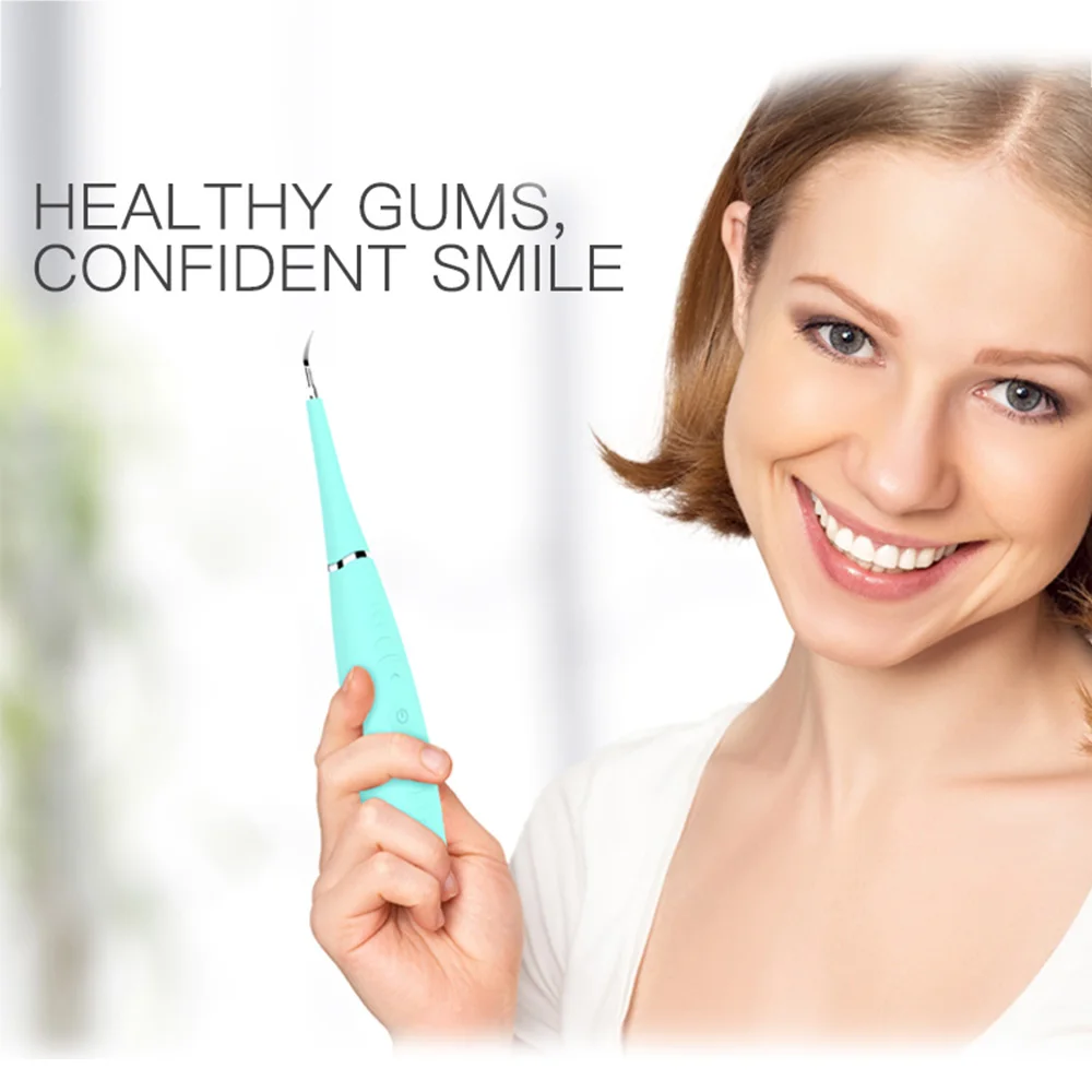

Pretty Tooth Cleaner Whitening Home Waterproof High Frequency Vibration 5 Intensity Adjustment Charging Oral Hygiene Health