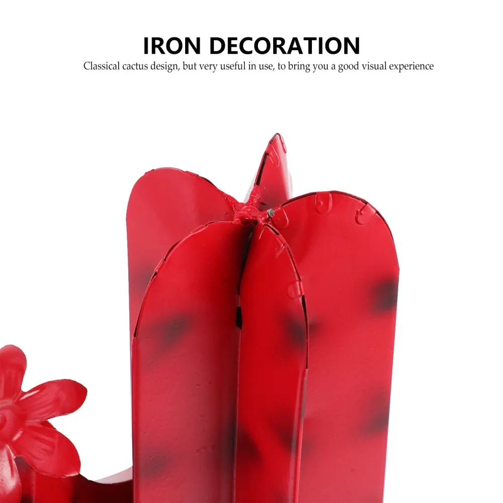 

Creative Ornament Delicate Iron Figurine Home Garden Decor