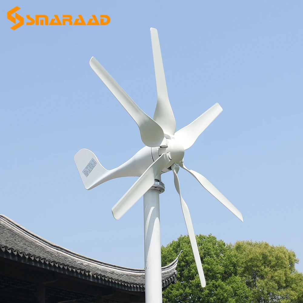 

Factory Outlet New Energy 800w Windmill With Free Controller Wind Energy Efficient 12v/24v Wind Turbine Generator For Home Use