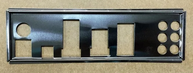 

New I/O shield back plate of motherboard for SaberTooth X58 just shield backplate Suitable I/O baffle