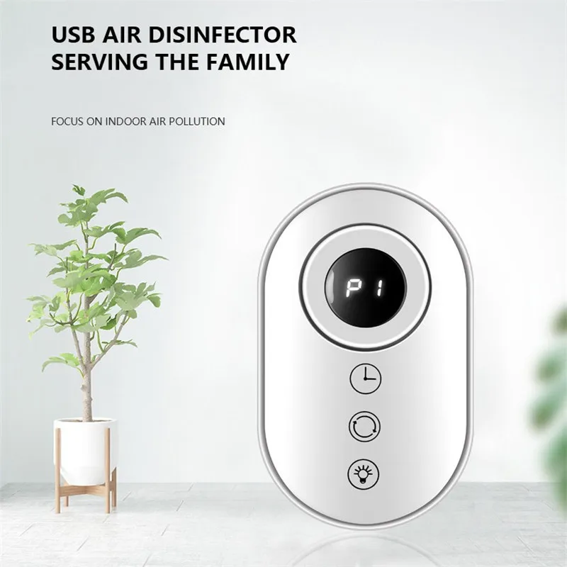 

Odor Purification Household Bathroom Pet Anion Machine Formaldehyde Removal Air Disinfection Ozone Sterilization Car Deodorizer