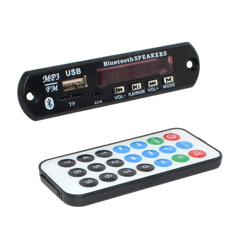 SOTAMIA Bluetooth декодер не допускающий потерь плата WAV WMA MP3 12 в плеер Поддержка AUX FM USB TF