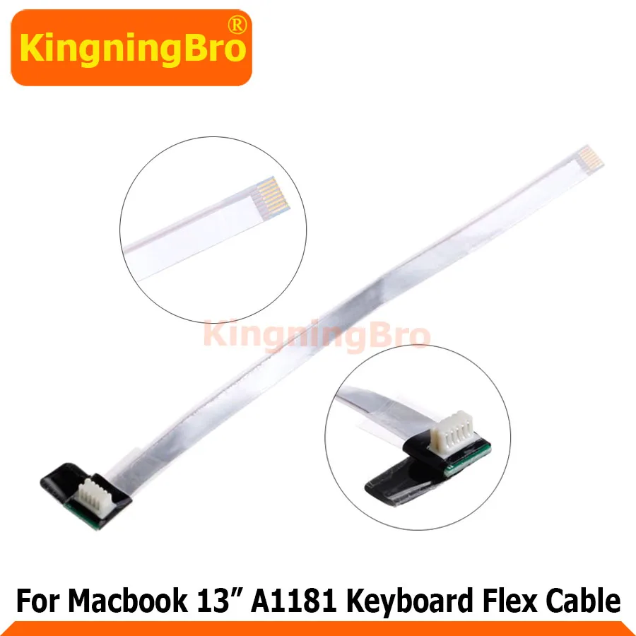 Новый внешний кабель для Apple Macbook 13 дюймов A1185 A1181 серебристого цвета хорошо