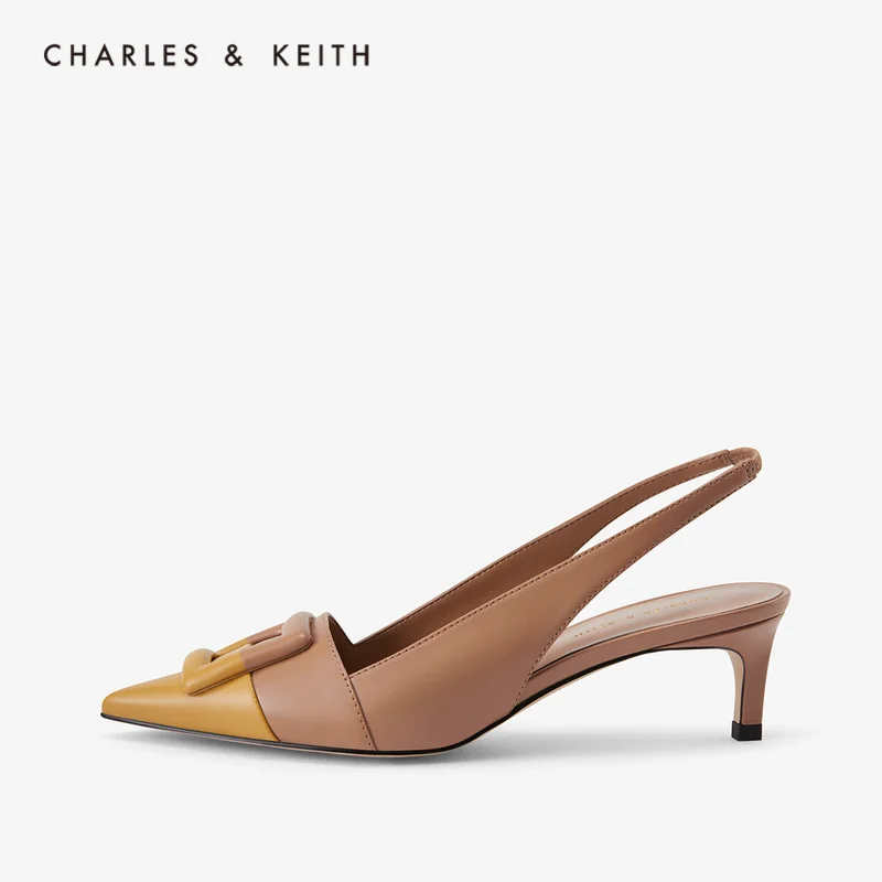 CHARLES＆KEITH Новинка на Весну и Лето 2020 CK1-61680102Женские босоножки Острый Носок