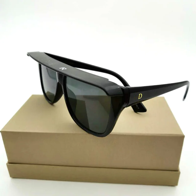 

2021 Square Flip Sunglasses Men Women Brand Designer Black Style Sun Glasses Ladies Fashion Shopping Shades Female Retro Oculos