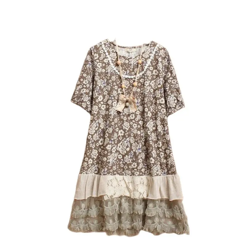 Винтажная вышивка крючком в стиле хиппи девушки Мори Лолита кружевные бохо