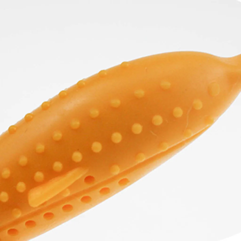 Зубная щетка для собак зубная чистки зубов животных Силиконовая мяты рыбы кошки