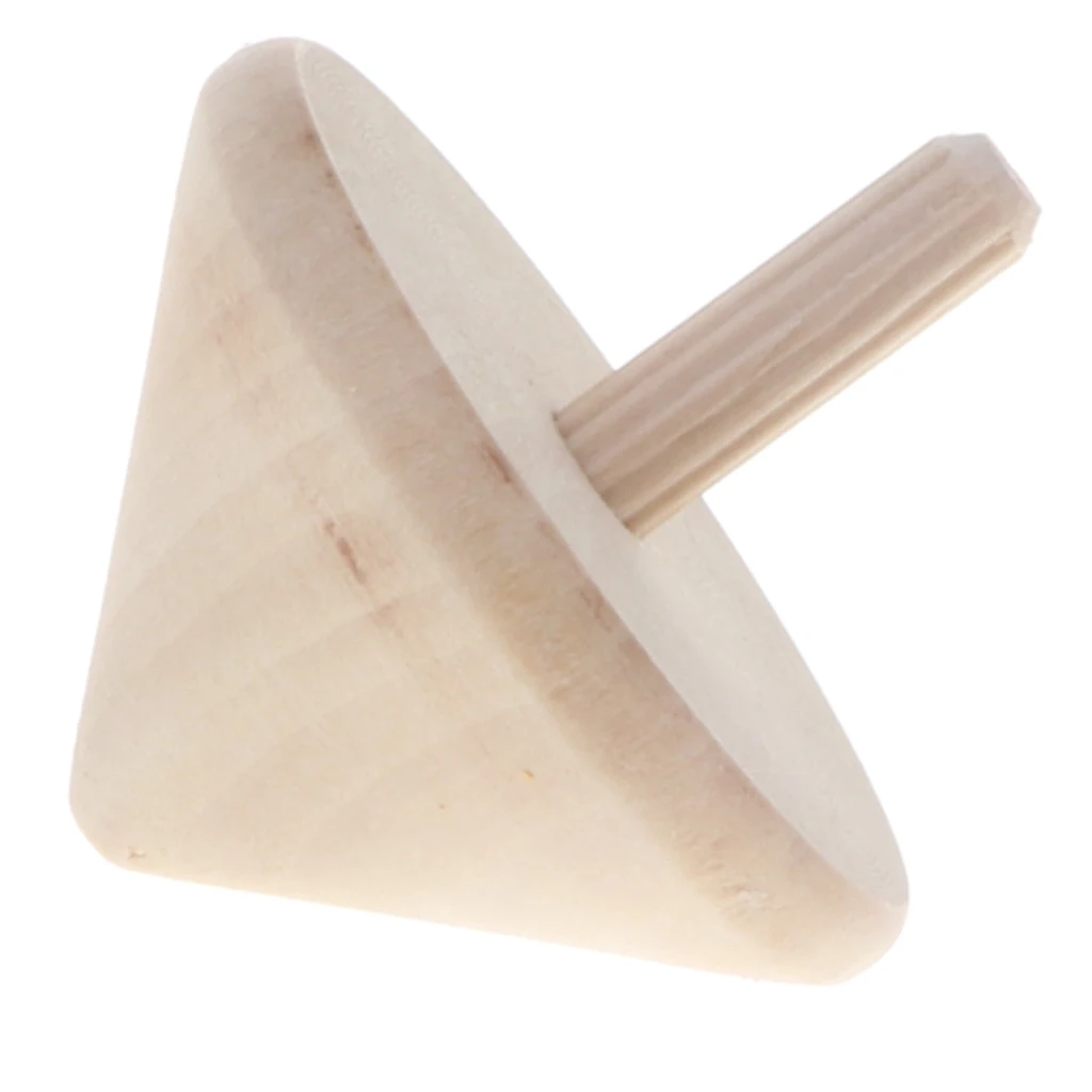 

3pcs Wooden Gyro Spinning Peg-Top Toy Outdoor Games Kids Educational Gifts