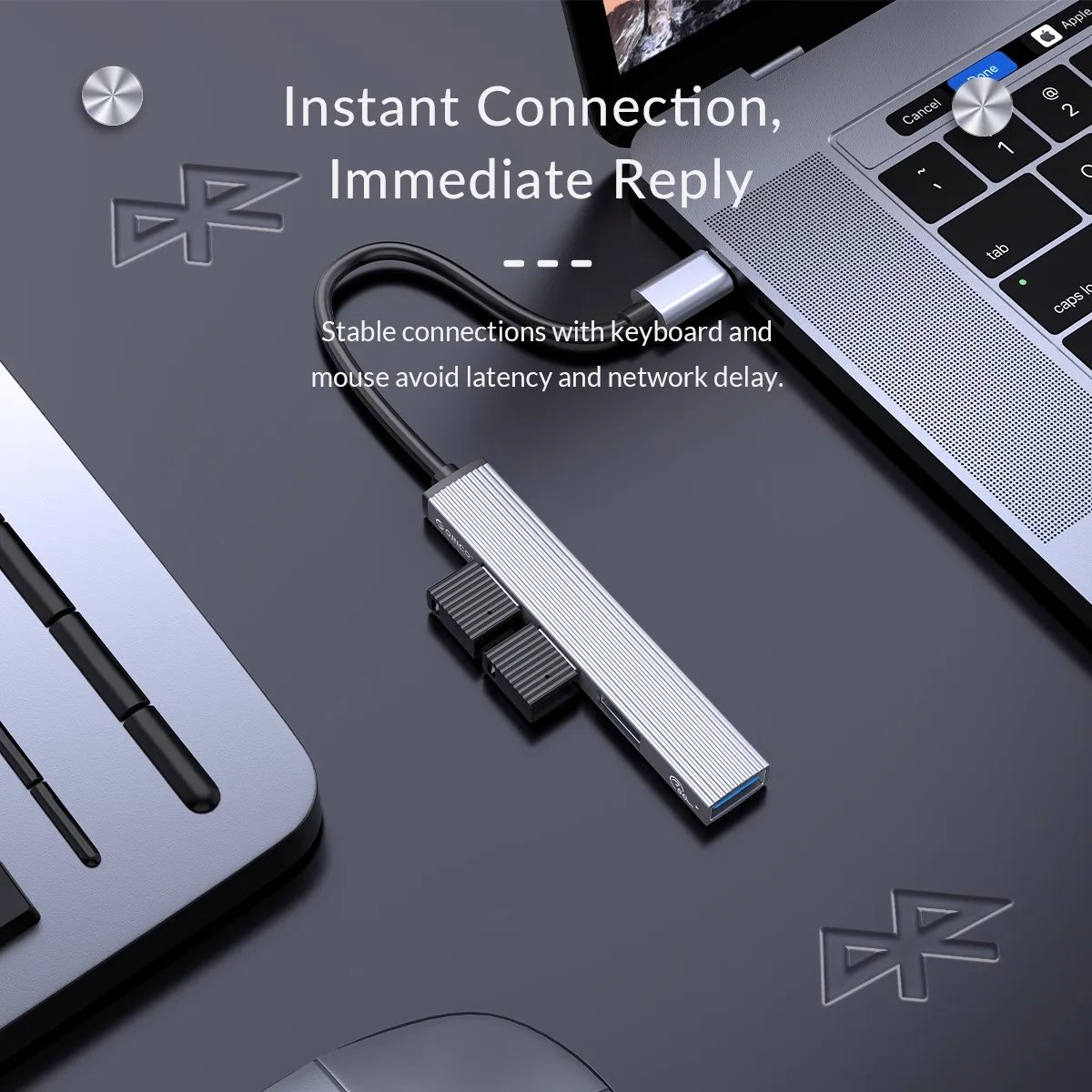 USB-Концентратор ORICO алюминиевый с 4 портами USB 3 0 2 и кардридером | Компьютеры офис