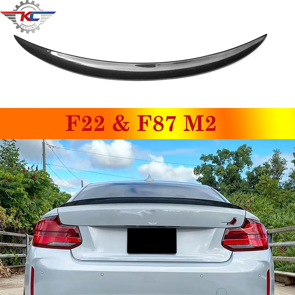 Заднее крыло багажника из углеродного волокна спойлер для BMW 2 серии F22 Coupe F87 M2 220i