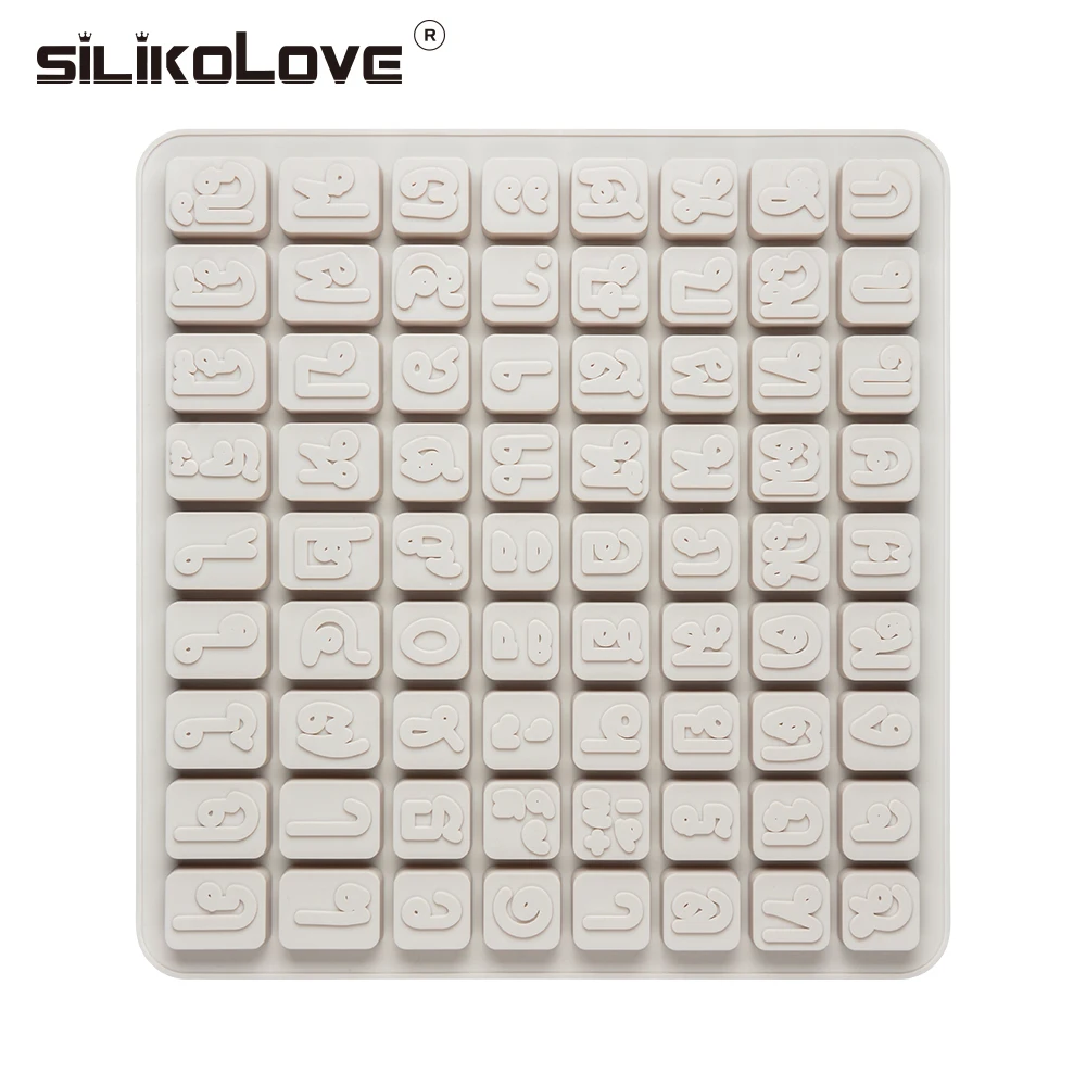 Силиконовая форма буквы SILIKOLOVE инструменты для украшения торта на Рождество день
