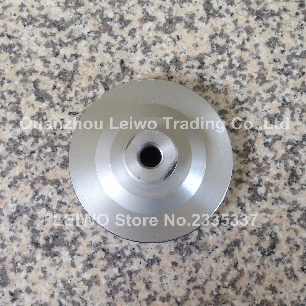 Колесо турбо на алюминиевой основе 4 дюйма (100 мм) бесшумный сердечник однорядные