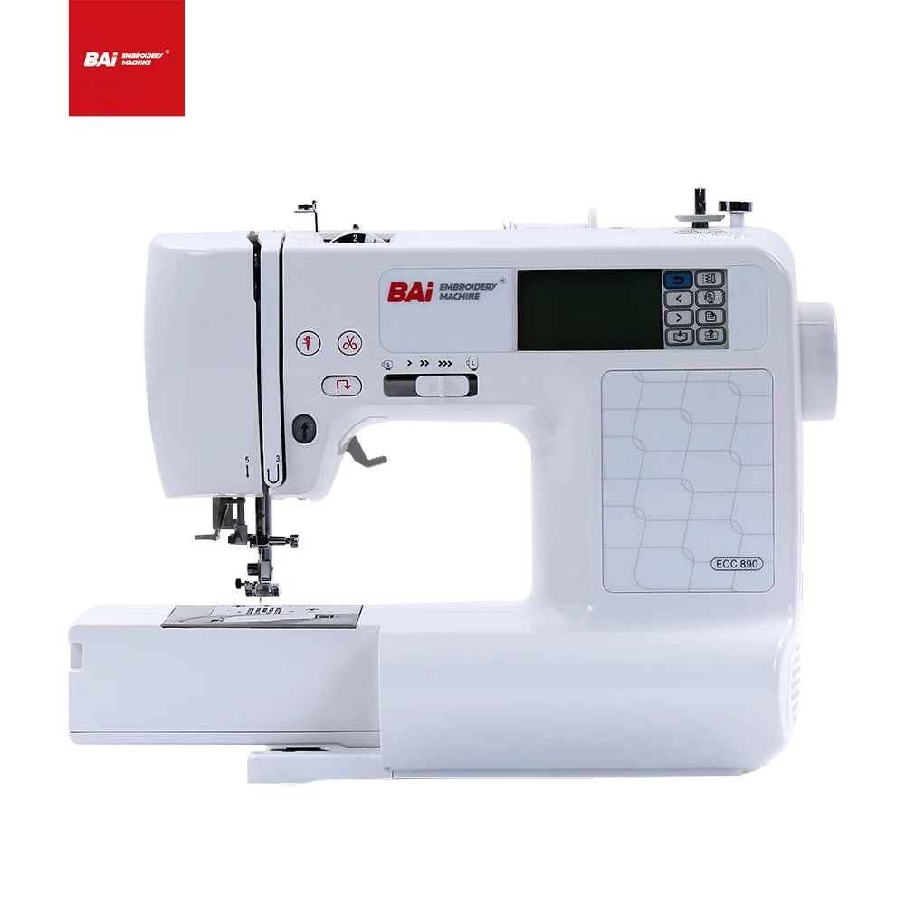 

BAI DIY Multiple Patterns Electric Control Household Computerized Embroidery Machine Automatic Needle Threader