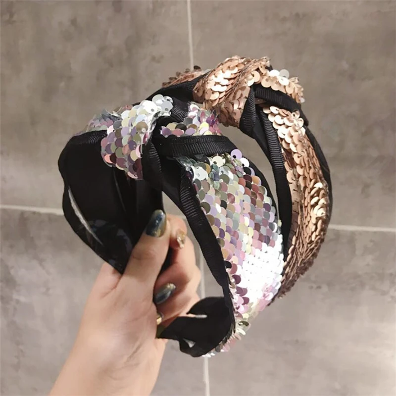 Эксклюзивная лента для волос высокого класса аксессуары простая широкая повязка