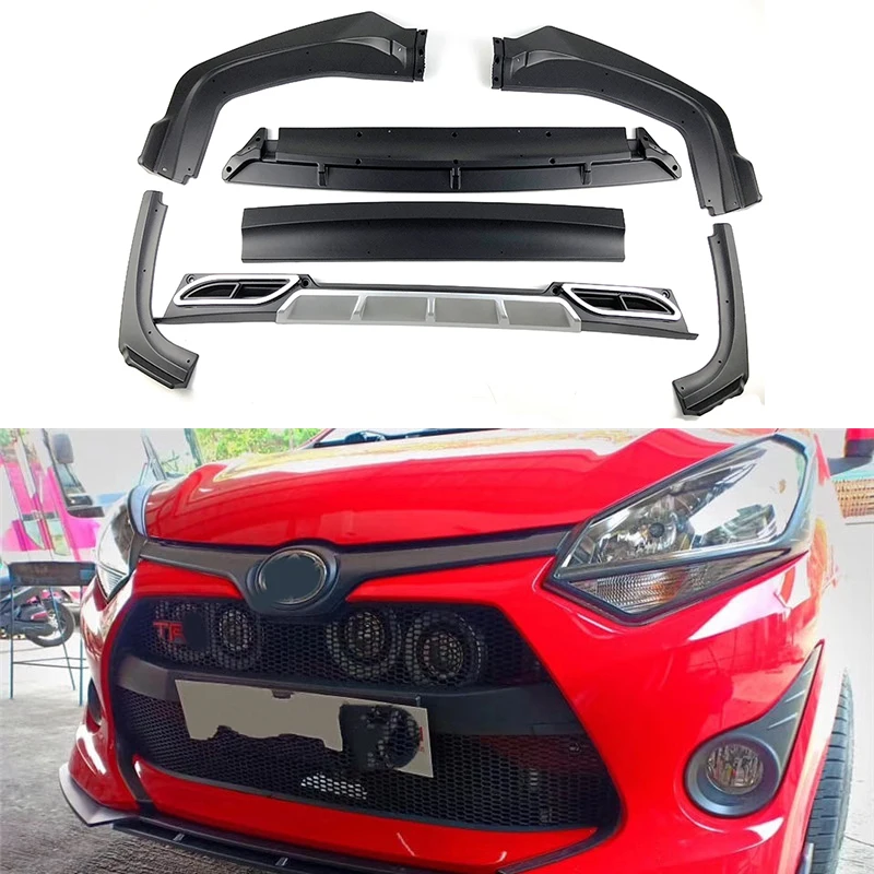 

Комплект удлинителей для заднего бампера TOYOTA wigo, 2018