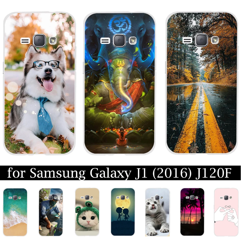 CEOTNG для Samsung Galaxy J1 2016 J120 J120F J120H чехлы телефонов мягкий силиконовый чехол |