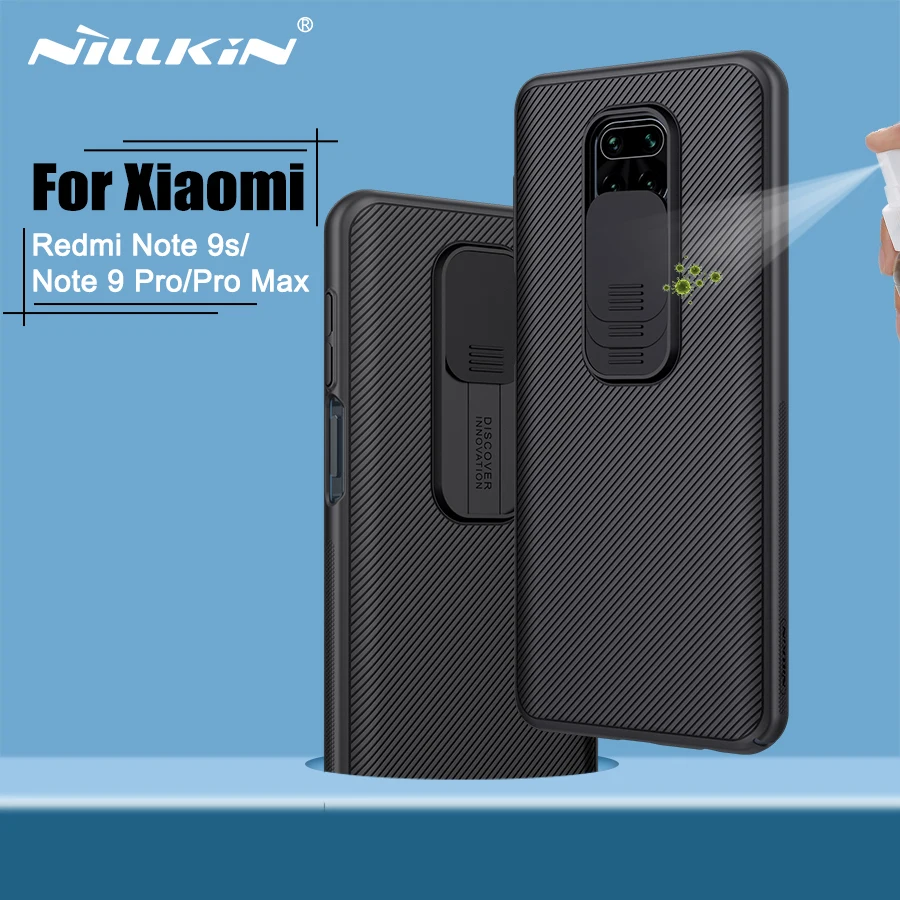 Для redmi note 9t 5G чехол 6 67 ''NILLKIN CamShield слайд камера защита конфиденциальности