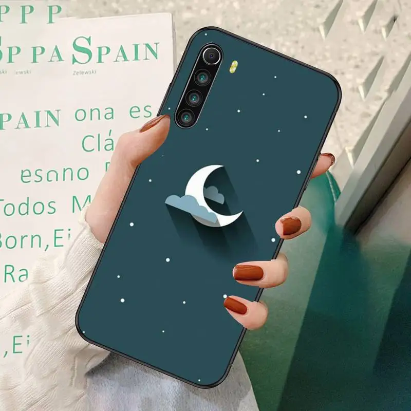 

LJHYDFCNB Rain Clouds Phone Case For Redmi 7 8 9 A K20 30 Pro Note 8 9 Pro 9s