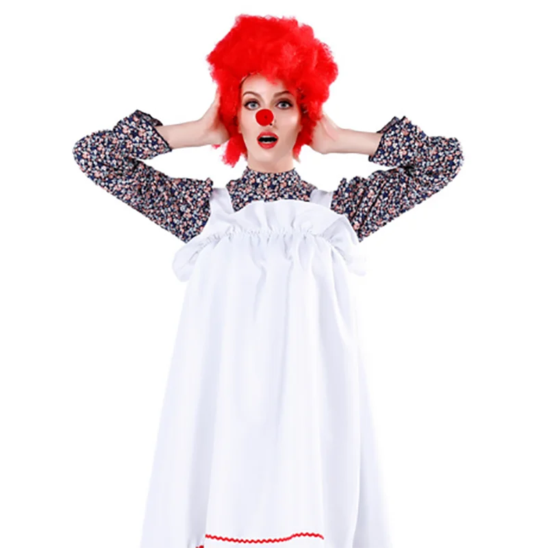 Новинка 2019 косплей Хэллоуин женский костюм безумный клоун ролевые игры цирк