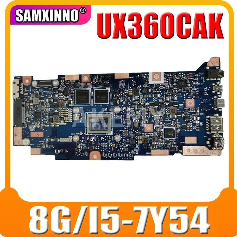 

New UX360CA 8GB RAM/i5-7Y54U CPU Motherboard For ASUS ZenBook Flip UX360CA UX360CAK Laotop Mainboard Motherboard