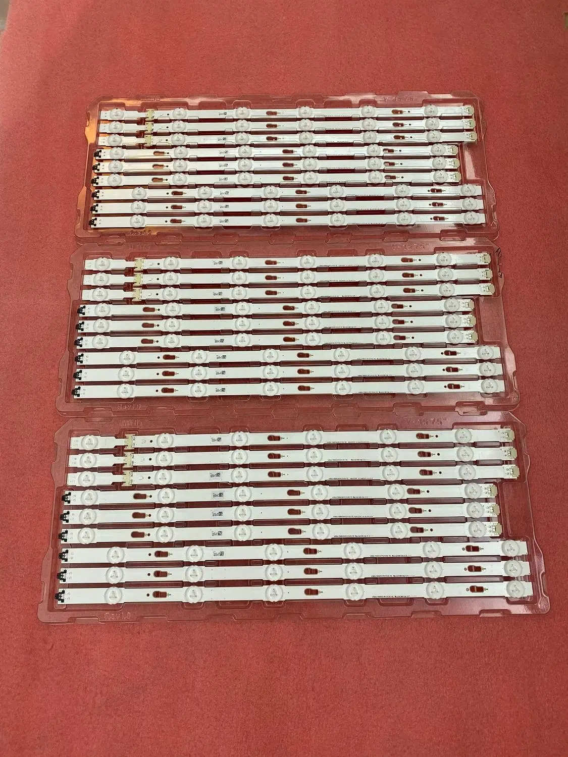 

Комплект светодиодной ленты (27) для Samsung UN75MU6070 UN75JU7100 UN75JU6500 UE75MU7000 UE75MU6198 UE75MU6179 UE75MU6175 UA75MU7000W UE75MU6170