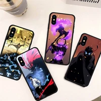 solo leveling japan anime phone case for iphone 12 11 13 7 8 6 s plus x xs xr pro max mini