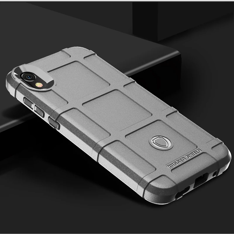 Grey Чехол для Xiao mi Red mi 7A Army Armor Cover Red mi 7A чехол Red mi Note 7 8 Pro 8T 8 8A K20 mi 9T чехол-бампер Xio mi Red mi Note 8 чехол - Цвет: Grey