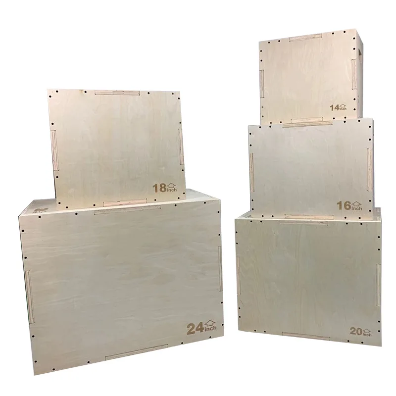 Деревянная пластиковая коробка 12x14x16 /14x16x20 дюймов домашний тренажерный зал