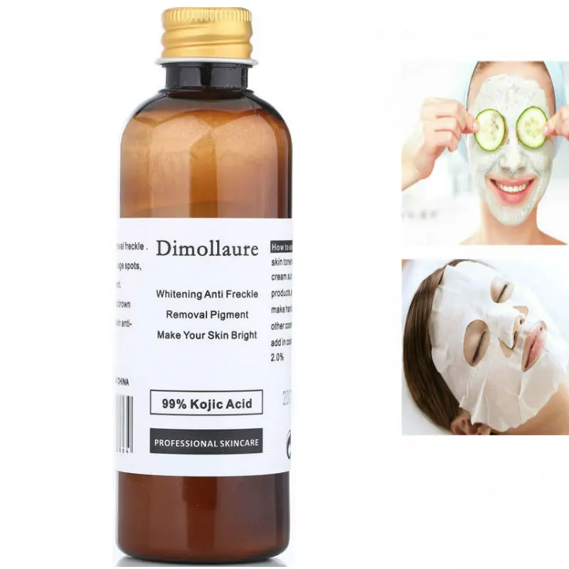 Dimollaure 30 г чистая маска для лица kojic acid пудра отбеливания веснушек увлажняющая