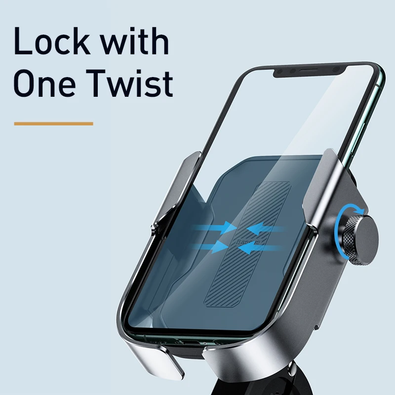 baseus motorcycle phone holder universal adjustable bike bicycle cell phone stand handlebar mount bracket for iphone 12 samsung free global shipping