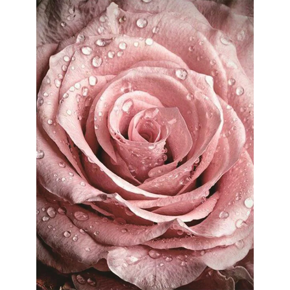 

Diy алмазная живопись Роза вышивка крестиком комплект 5D Алмазная мозаика Стразы Вышивка мозаика Алмазный инкрустация