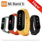 Смарт-браслет Xiaomi Mi Band 5, цветной AMOLED экран, 11 спортивных режимов, функция удаленной камеры, Bluetooth, спортивный смарт-браслет, 2020