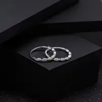 Enchanting Art Deco Moissanite Eternity Ring 4