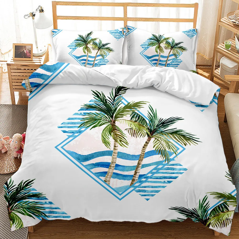 Новый комплект постельного белья в садовом стиле с растениями и цветами детское