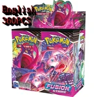 360 карты Pokemon французскийАнглийский TCG: меч и щит Fusion Strike Pokemon Booster Box торговая карточка Игра коллекционная игрушка подарок