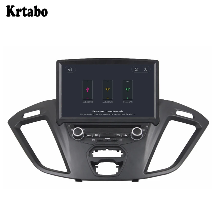 For FORD Transit Custom 2016 Car radio Android multimedia player Touch Screen Navigation Reversing Image Support DVD | Автомобили и
