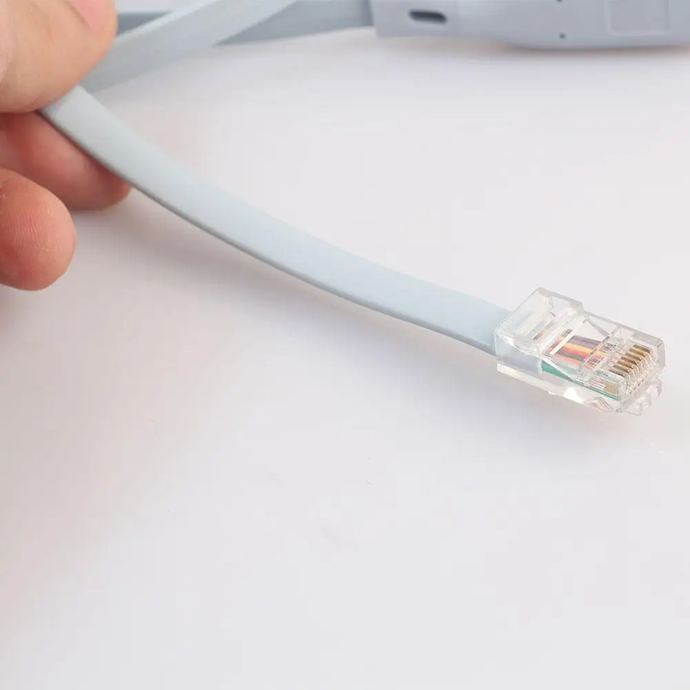 6 футов ftdi usb тип c rs232 к rj45 Адаптерный кабель для Cisco Huawei H3C консоль маршрутизатора