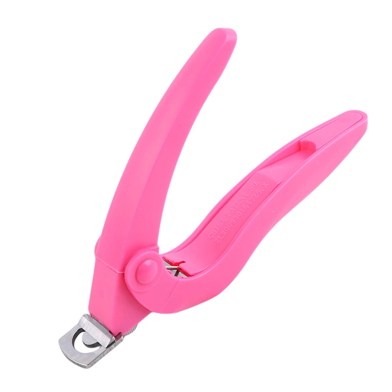 1 шт. черные/розовые красные ногти Маникюр ножницы для кутикулы ногтей пластик +