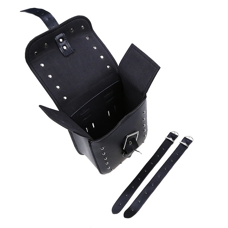 Черные мотоциклетные сумки POSSBAY сумка для сиденья велосипеда на седло Harley Touring