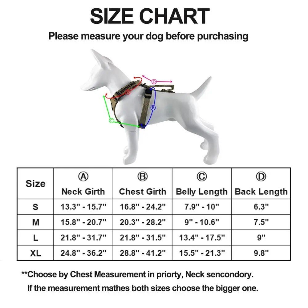 No Pull Dog Harness Front Clip Heavy Duty Easy Control Handle for Large Walking | Дом и сад
