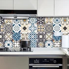 30 шт., водостойкие самоклеящиеся 3D-Наклейки для мозаичной плитки